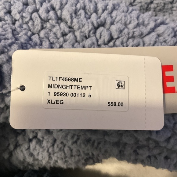 NWT 32 DEGREES Womens Sherpa‎ Mock-Neck Sweatshirt size XL - Picture 5 of 8